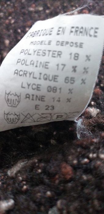 Vând  cardigan tricotat maro nr. 36