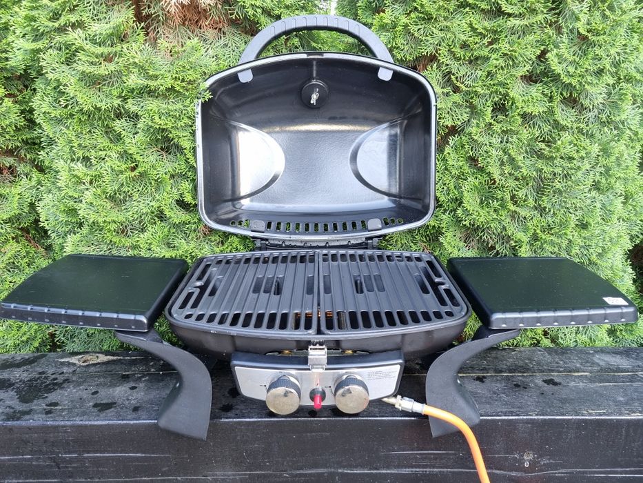 Grill gaz 2 arzătoare fontă