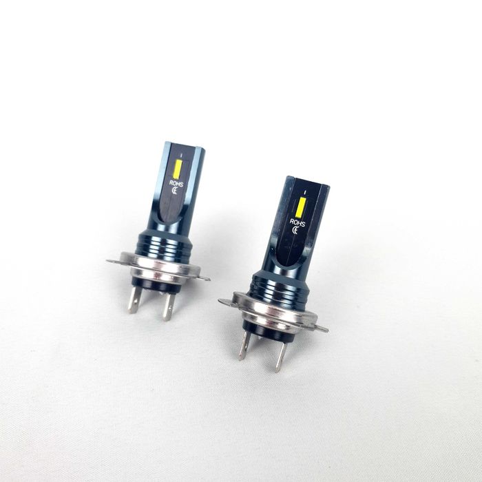 Faza Scurta-Lunga-BEC LED H7-10000Lm-6000K-Aluminiu-80W-Model Mic-L13