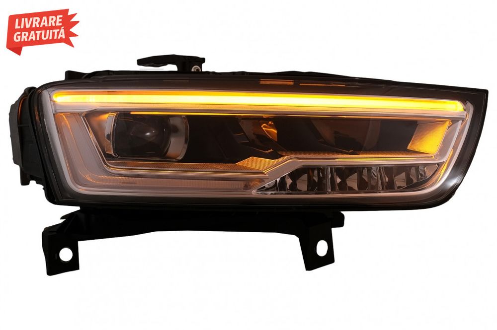 Faruri Full LED Audi Q3 8U Facelift (2014-2017) Conversie de la Xenon