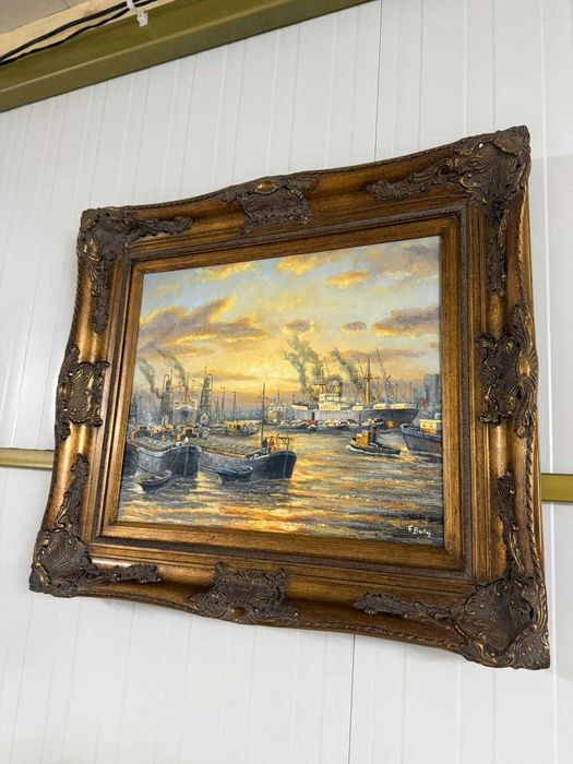 Оригинална Маслена картина -T.Burg