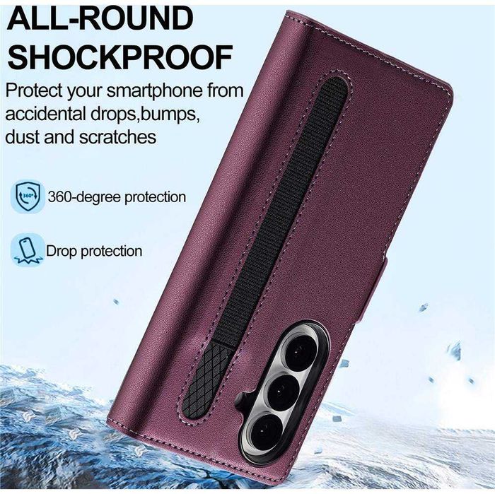 Husa premium lux flip cover full 360 SAMSUNG Galaxy Z Fold6 Fold 7 5G