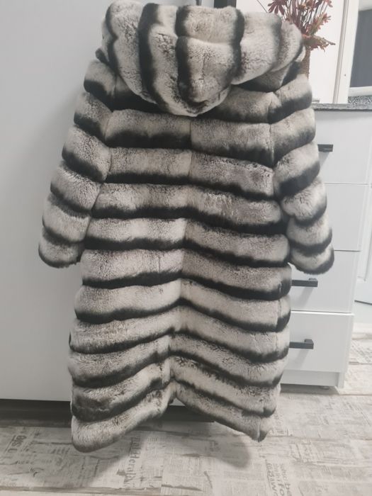 Haina blana naturala chinchila