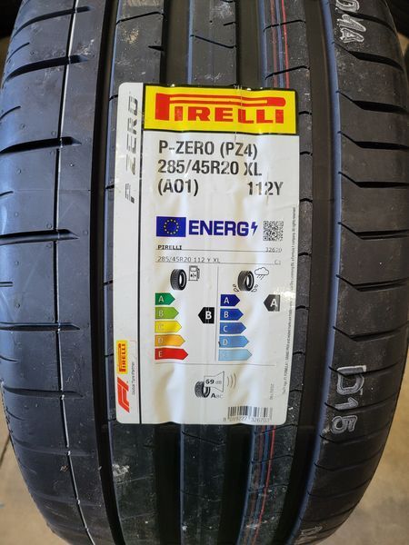 285/45/20 PIRELLI 4бр