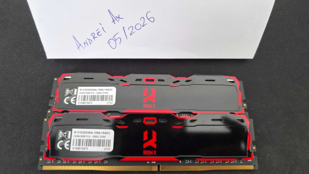 Kit RAM Goodram IRDM 16GB 2x8GB DDR4 3200MHz CL16