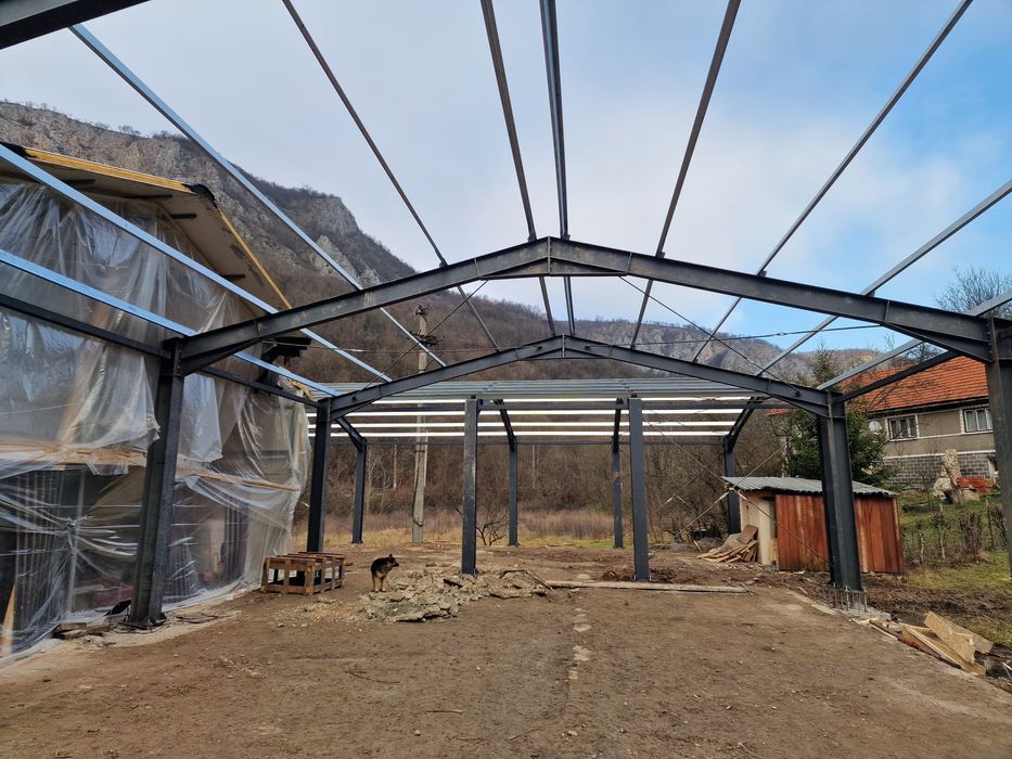 Vând hale metalice conform proiectului dvs lucrăm fără avans