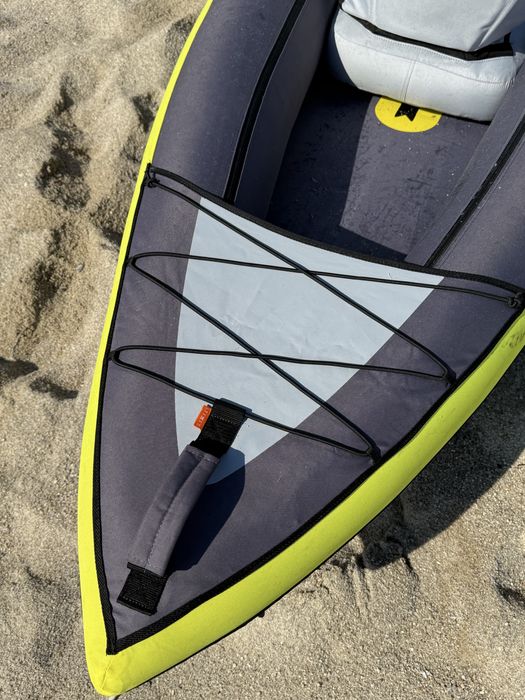 Caiac-canoe gonflabil pentru plimbări - cu 1 loc