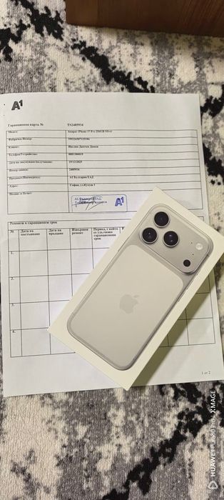 iPhone 17 pro 256 gb silver