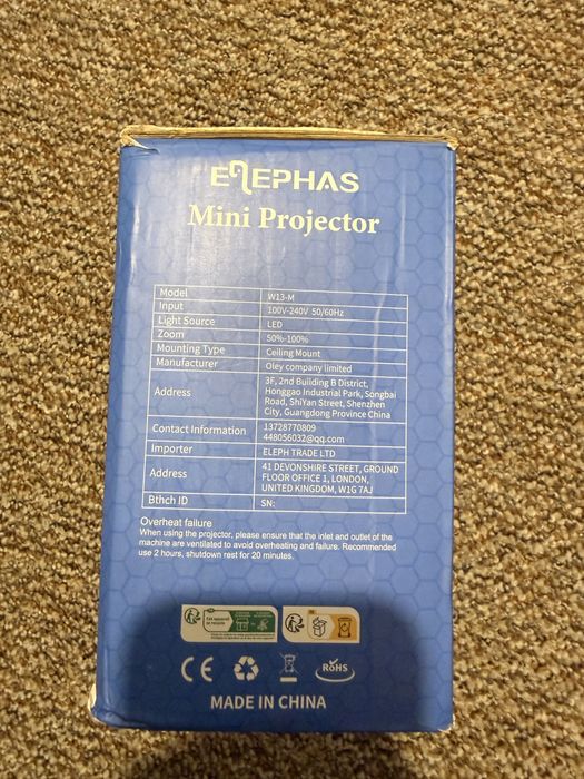 Vand Videoproiector