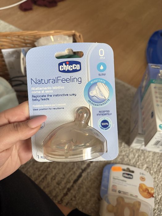 Biberon chicco + o rezerva cadou