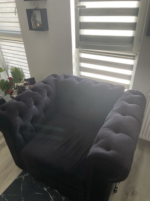 vand fotoliu negru