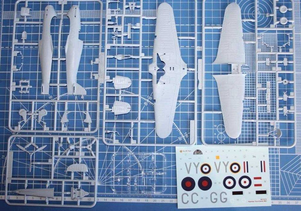 Сборная модель самолета Хокер Харрикейн (AIRFIX, 1:72)