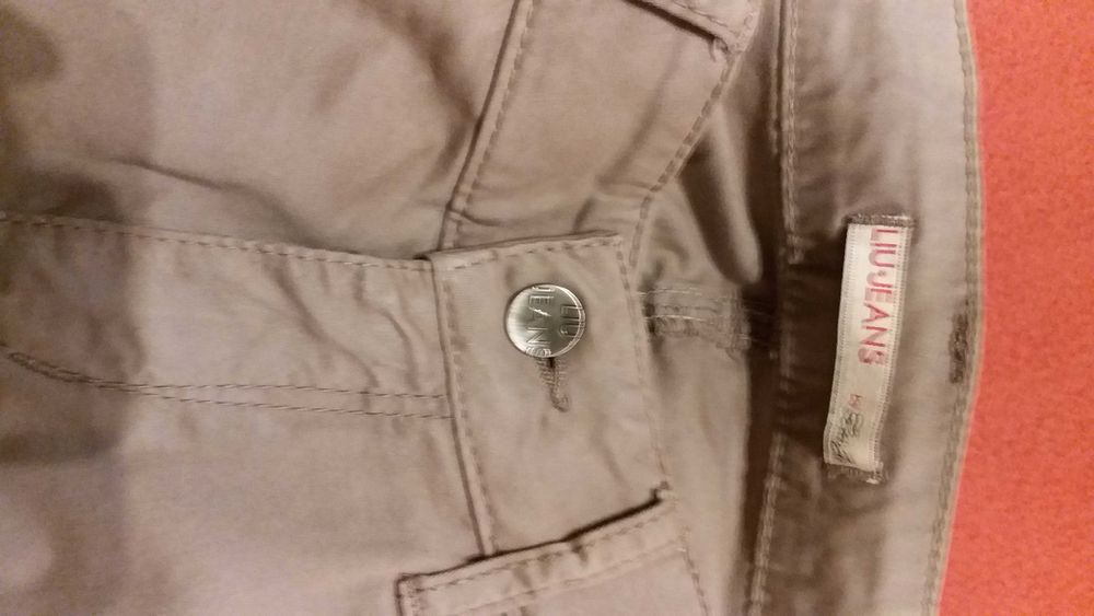 Pantaloni dama Liu Jo bej jeans