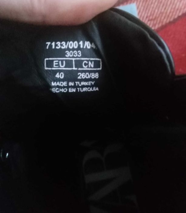 Ghete Zara cu toc gros