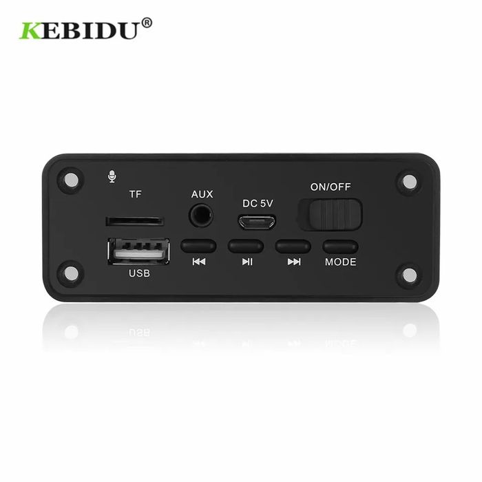 Mp3 плейър 5V 2x3W Bluetooth 5.0 KEBIDU модул за вграждане - Fm,TF,USB