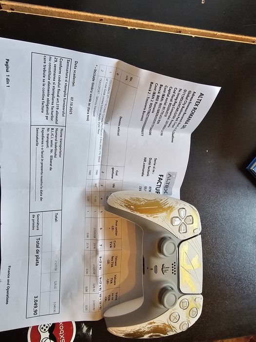 PlayStation 5 Slim Disk Ghost of Yotei Garantie Altex Factura PS5