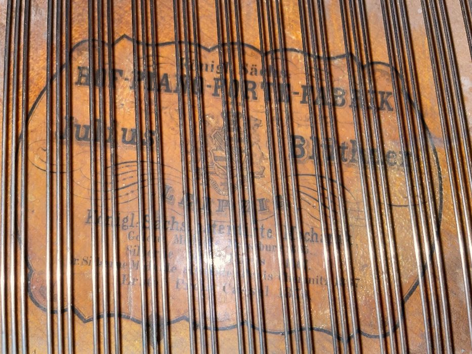 Антикварный рояль Blüthner 1858г