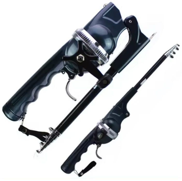 Продам раскладной новый спиннинг