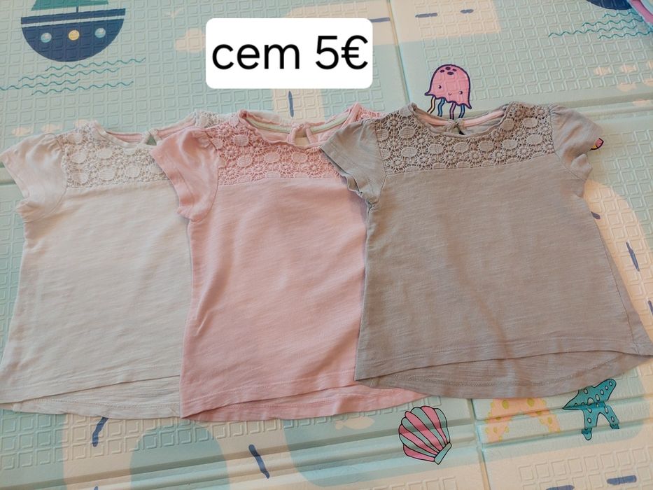 Бебешки дрешки за момиче от 56см до 92-98см