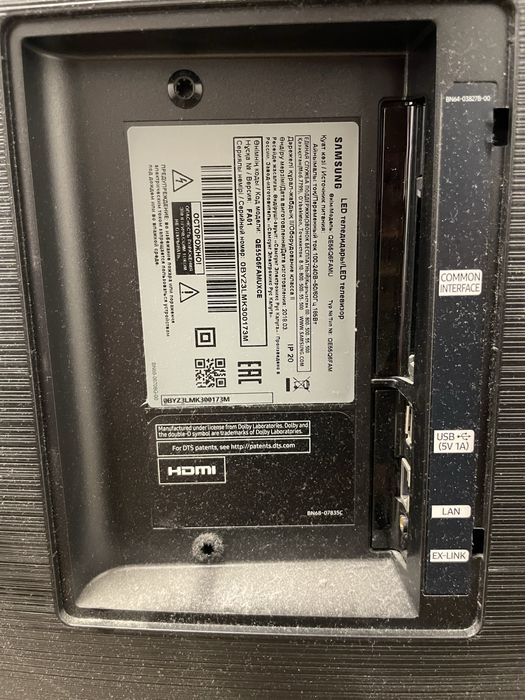 Телевизор Samsung qe55q6famu