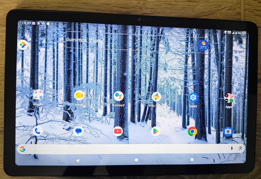 Tabletă Nokia T21 4G (SIM), 128GB, Grey-Ca Nouă (10/10), Cutie + Husă