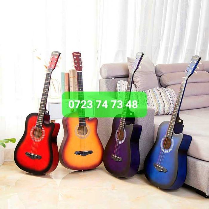 Chitara acustica profesionala pt evenimente NOUA SIGILATA copii adulti