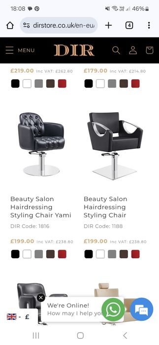 Scaun coafura stare grozava!!!