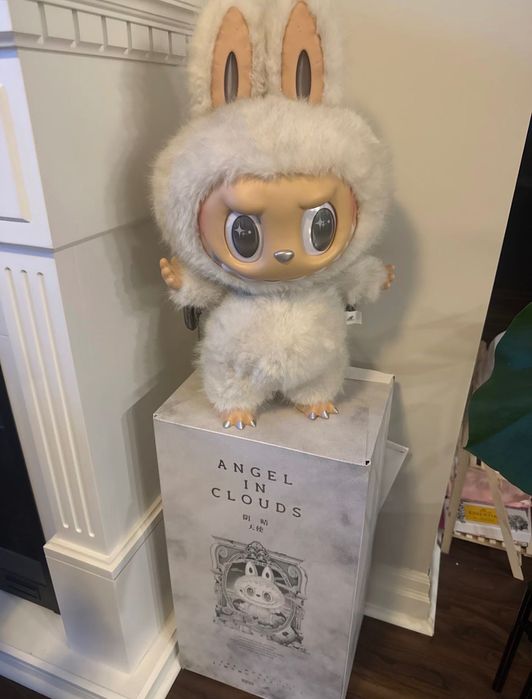 Labubu Angel in Clouds оригинал Pop Mart