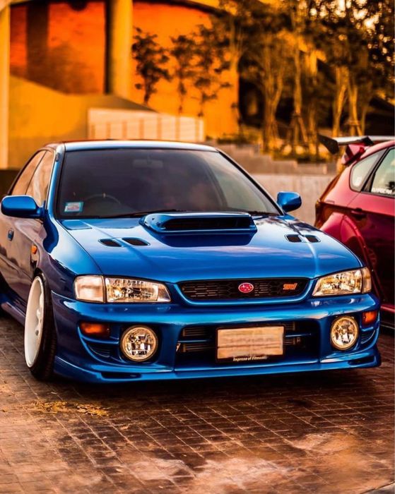 Бампер передний STI Subaru Impreza GC/GF