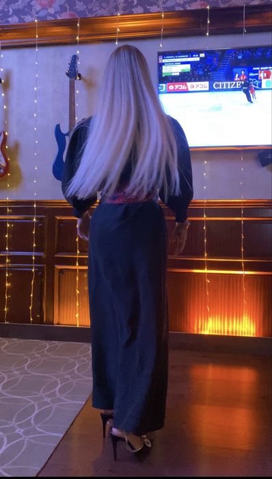 Платье женское вечернее длинное