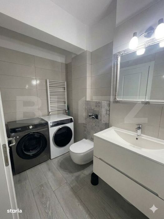 Apartament modern cu incalzire in pardoseala, 2 camere, 56 mp - Dambul