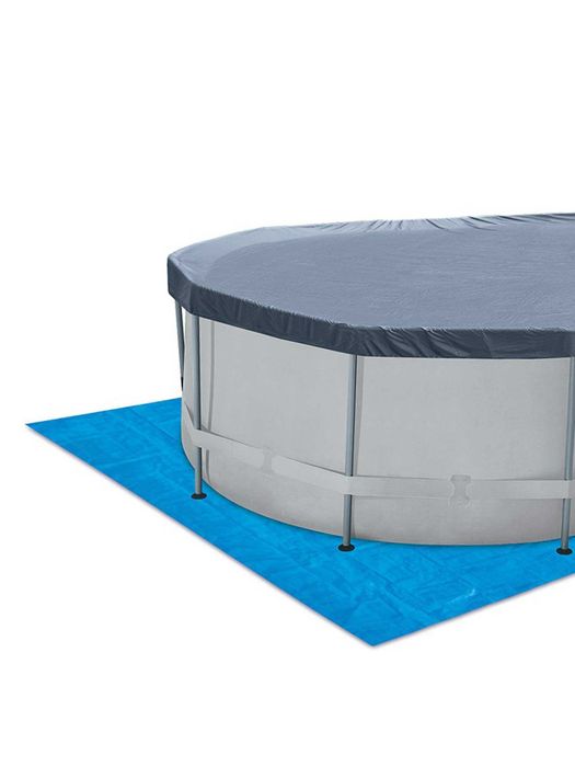 Piscina Summer Waves Active Frame cu rama metalica ovala. 488 x 305 x 107 cm, volum 11443 L