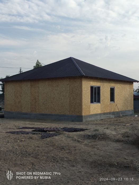 Каркасный дом сип