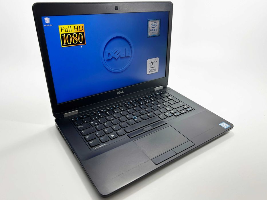 Laptop ca NOU Dell PRO i5 SSD FullHD  iluminare . Garantie 12 luni