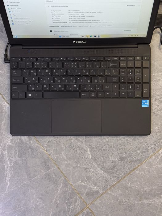 Офисный ноутбук Neo core i3/11gen