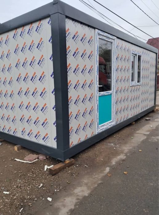Containere modulare. Case pe structura metalica. Containere modulare