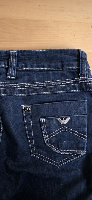 Blugi Giorgio Armani jeans 30 emporio originali Italy talie 74 cm