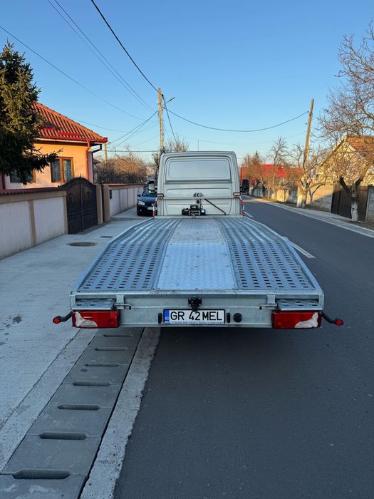 Mercedes-Benz Sprinter 519 CDI V6 Platformă Auto – 3.5T Permis B – Ansamblu 7T – Roți Duble -Aer conditionat -Scaun pe perna
