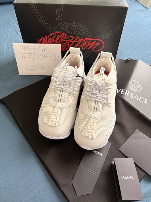 Versace Chain Reaction Triple White