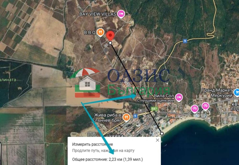 Студио с морска гледка в комплекс "Свети Никола Бутик", Кошарица, 66.43 кв.м., #34348872