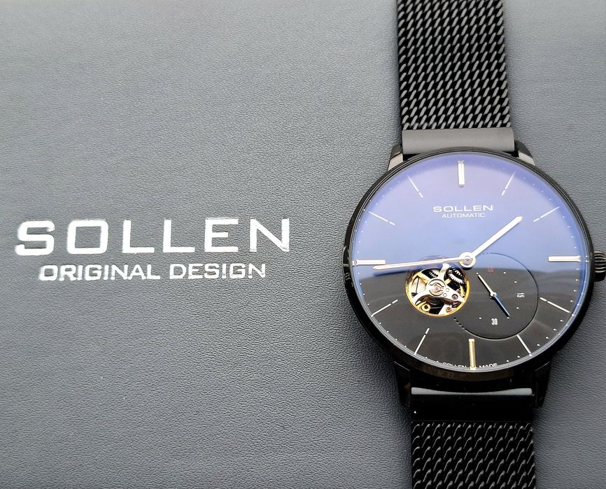 Оригинален Луксозен мъжки часовник SOLLEN