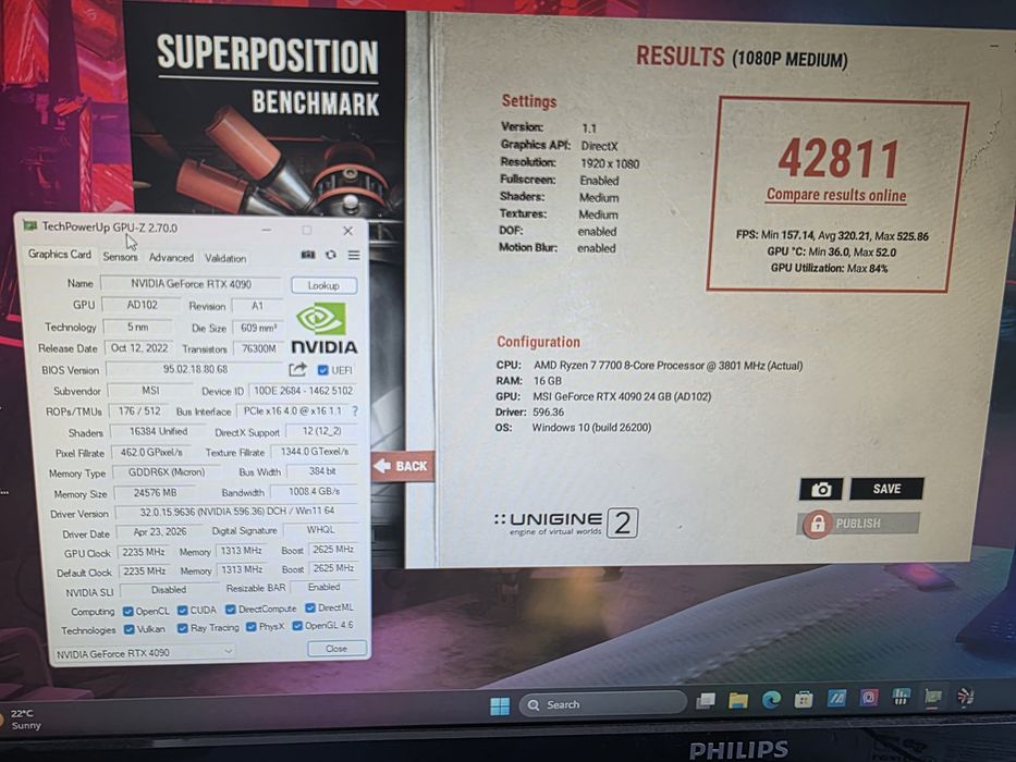 RTX 4090 MSI Suprim X, cu sigiliu, nedesfacuta