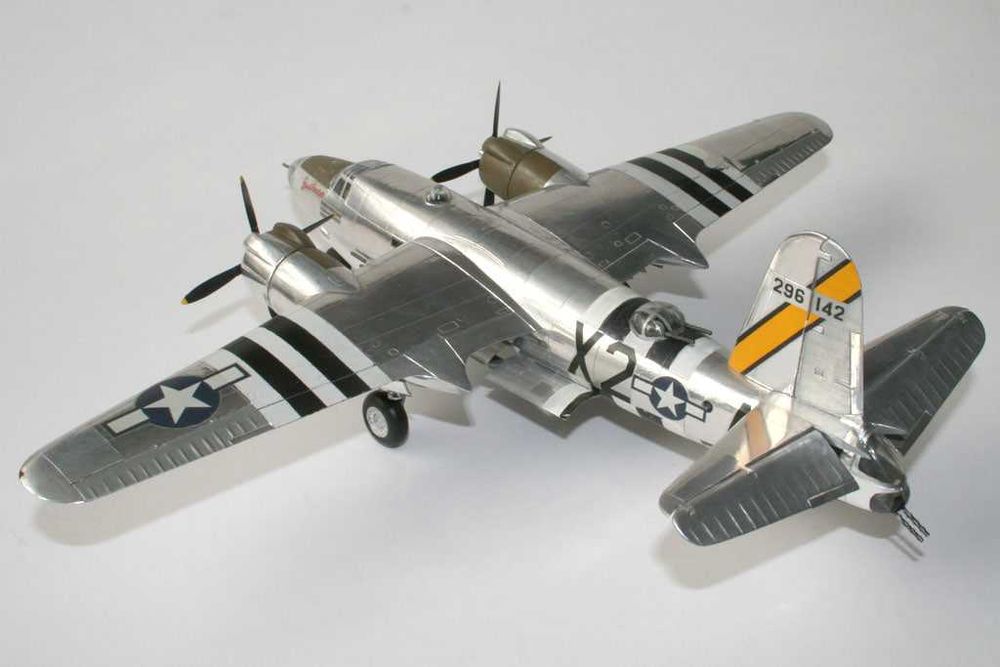 Сборная модель самолета B-26 «Мародер» (Matchbox 1/72)