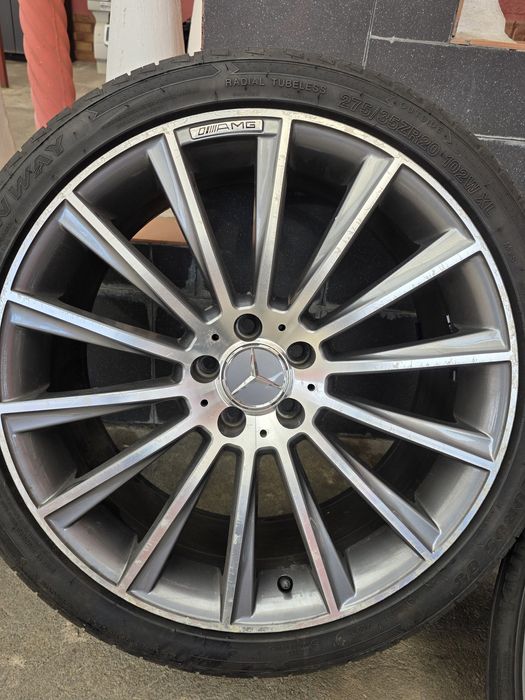Vand set de anvelope cu jante AMG, 20, in doua marimi, cu anvelope ap