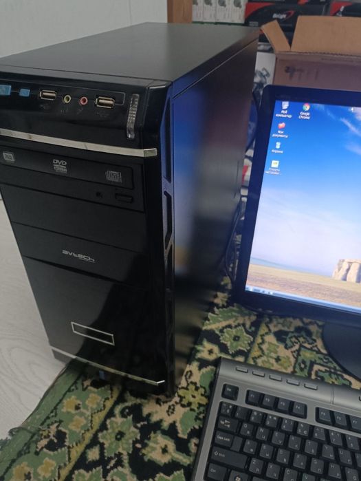 Продам ПК в сборе бу  + принтер