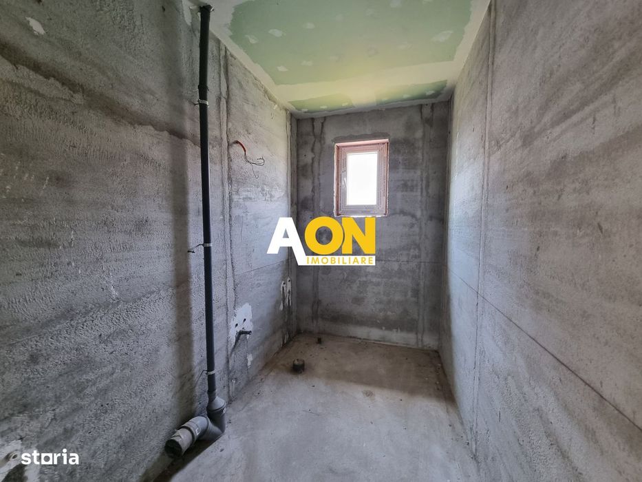 De vanzare casa semifinisata 3 camere, 608mp teren, Recea