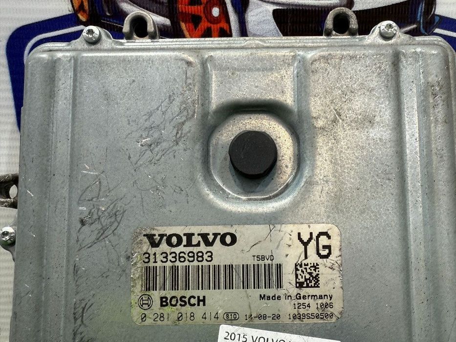 CALCULATOR MOTOR, ECU VOLVO 2.0 d D5204T6 150HP / 110 kW COD: 31336983 0281018414 2012 2013 2014