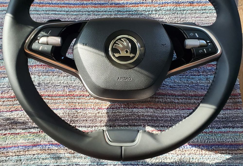 Volan Piele Skoda  complet cu airbag