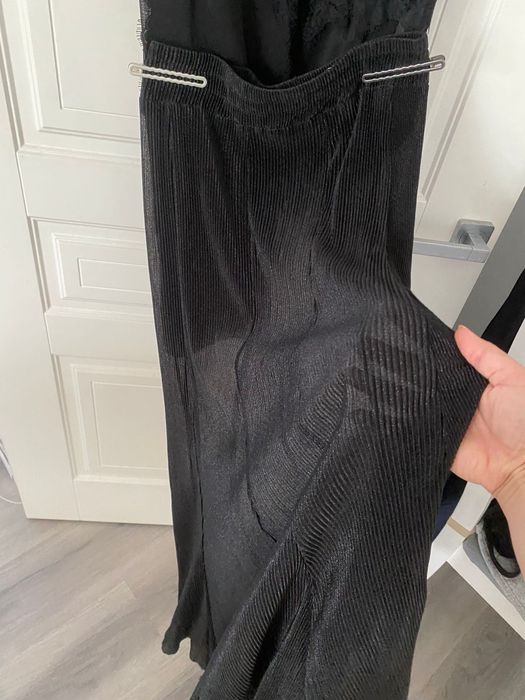 Шифоновая юбка, топ, бархатные накидки