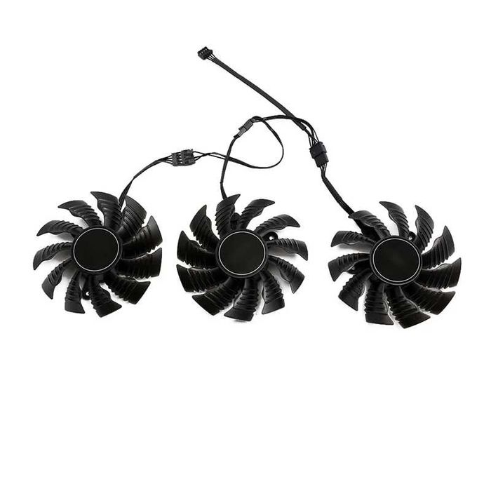 Set 3 Ventilatoare 87mm Gigabyte PLA09215S12H 2070 2080 WINDFORCE 4Pin